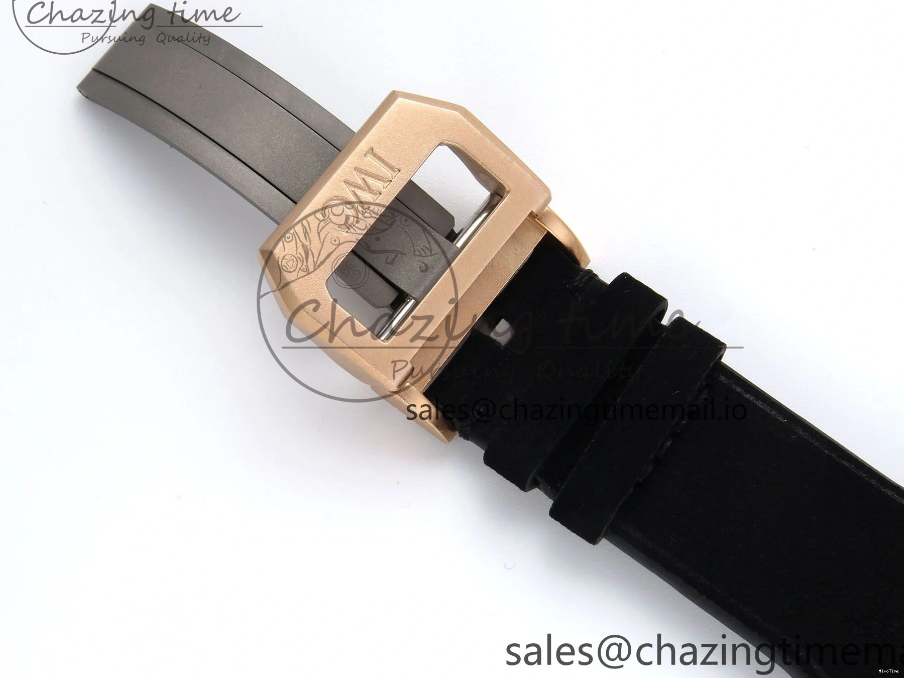 MIROTIME 0410 Affordable Big Pilot IW329703 M+F 1:1 Best Edition Black Dial on Black Nylon Strap MY 7004